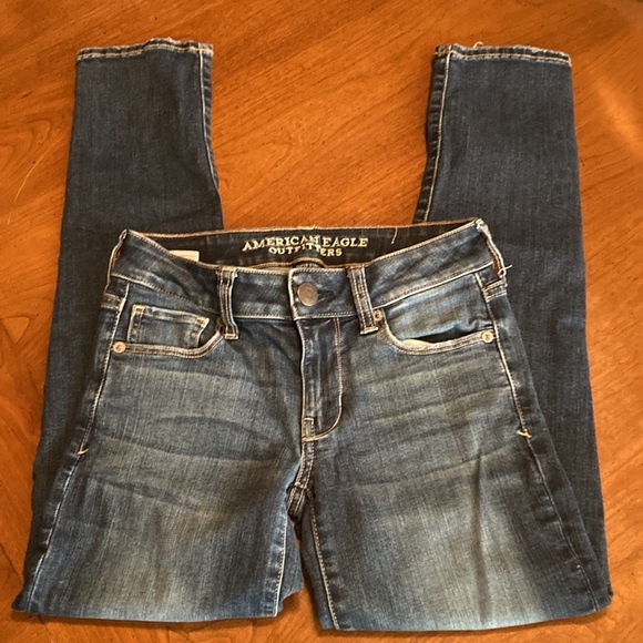 AMERICAN EAGLE Womens Stretch Skinny Jean - size 00 - Picture 6 of 16